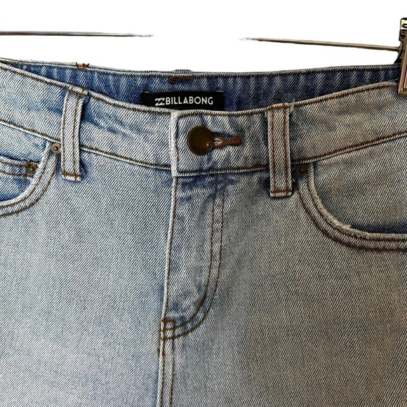 Billabong Drift Away Frayed Denim Shorts - Picture 8 of 12